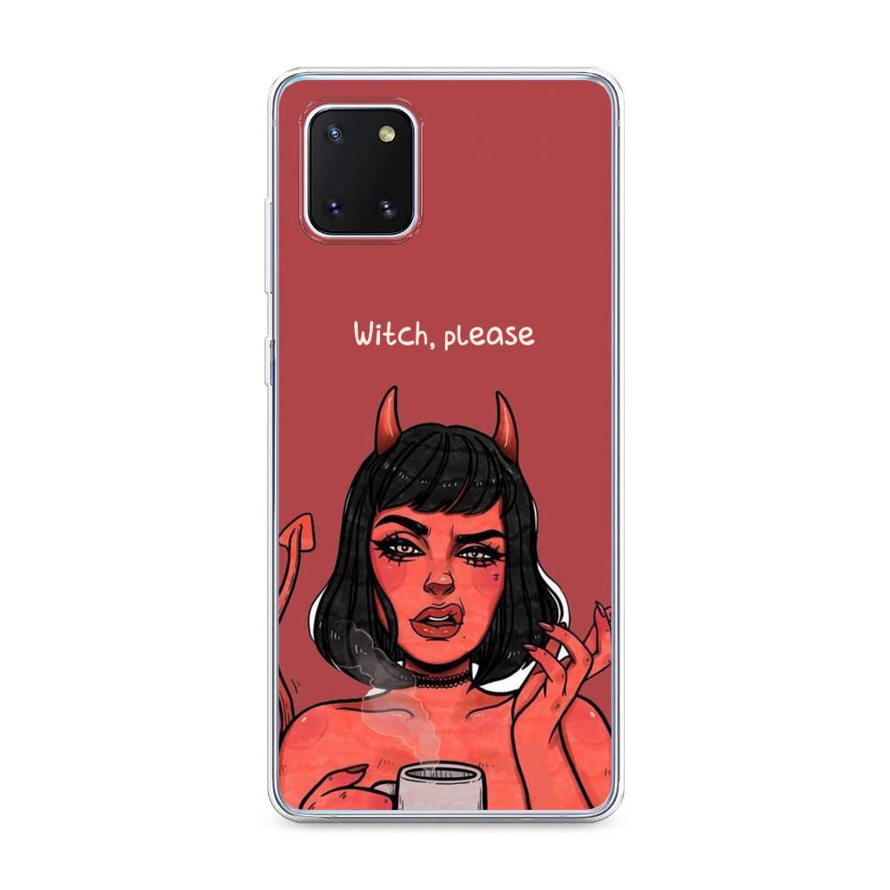 

Чехол Awog на Samsung Galaxy Note 10 Lite "Evil Girl", Разноцветный, 29150-6