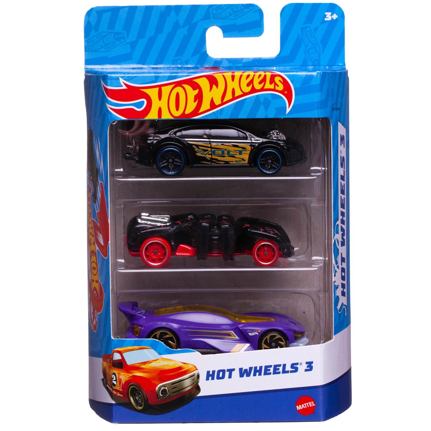 

Набор машинок Hot Wheels Mattel, 3 машинки, №15, K5904/15, K5904/15