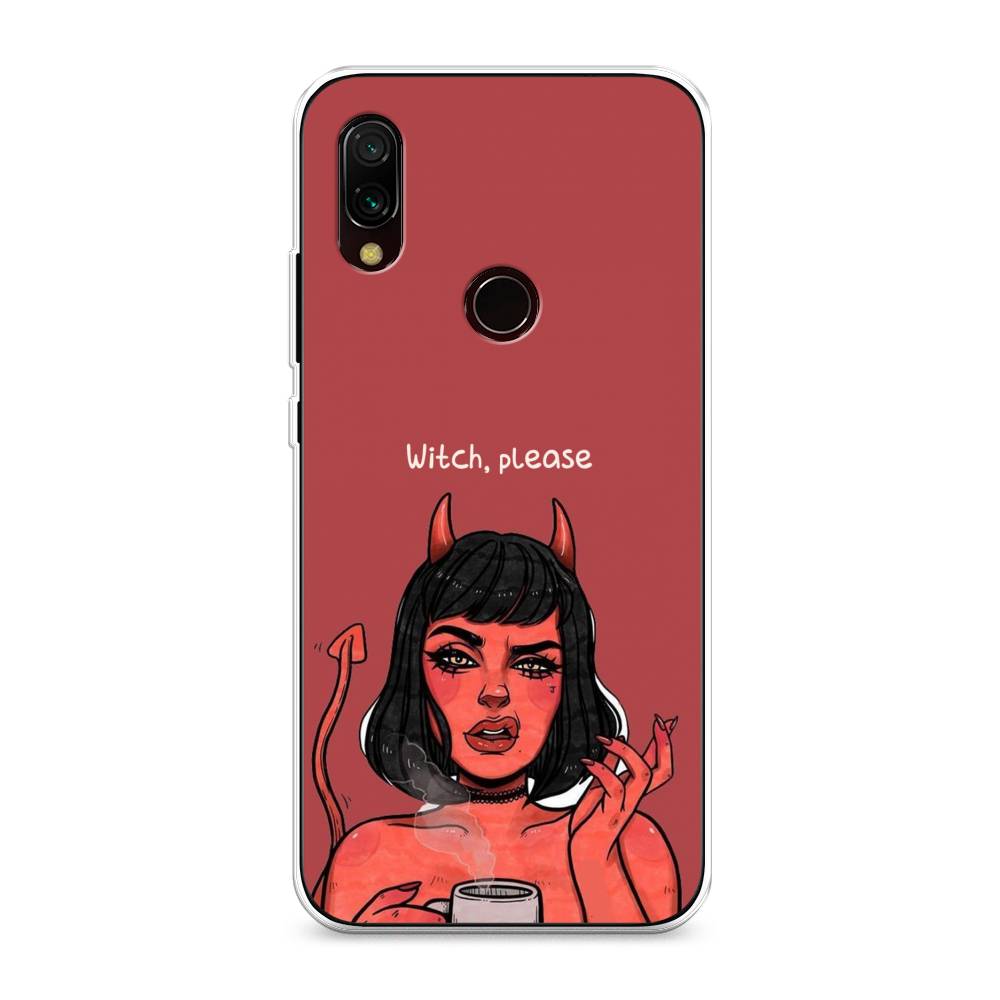 

Чехол Awog на Xiaomi Redmi 7 "Evil Girl", Разноцветный, 35050-6