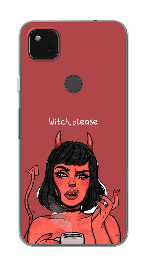 

Чехол Awog на Google Pixel 4A "Evil Girl", Разноцветный, 270650-6