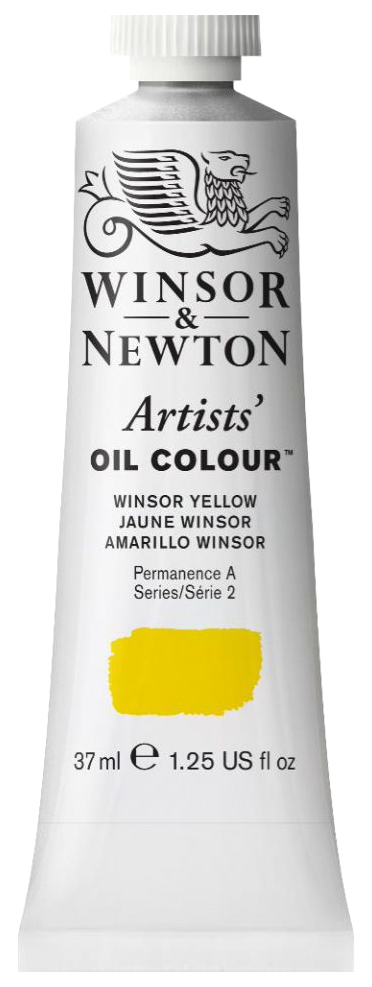 фото Масляная краска winsor&newton artists w&n-1214730 37 мл желтый