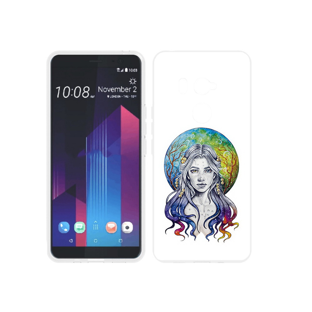

Чехол MyPads Tocco для HTC U11 EYEs девушка с красивыми волосами, Прозрачный, Tocco