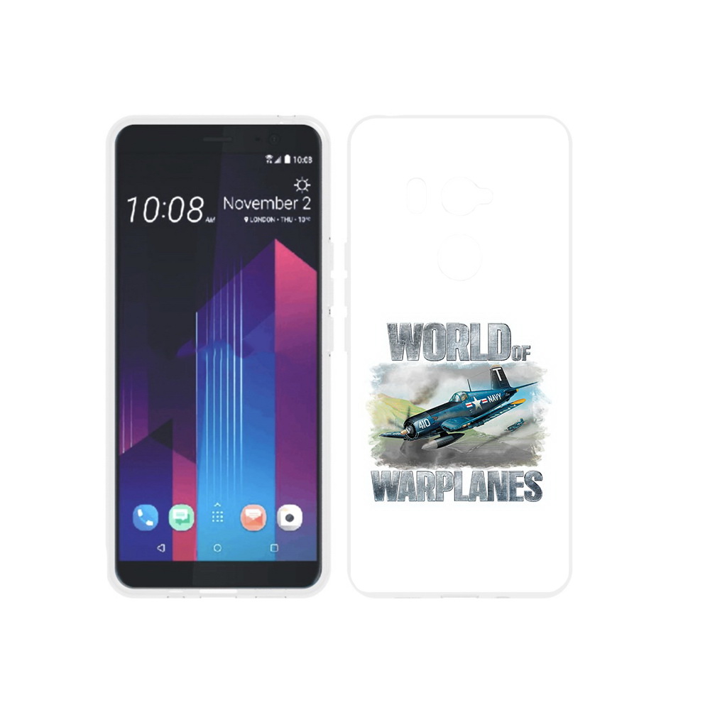 

Чехол MyPads Tocco для HTC U11 EYEs Боевой самолет, Прозрачный, Tocco