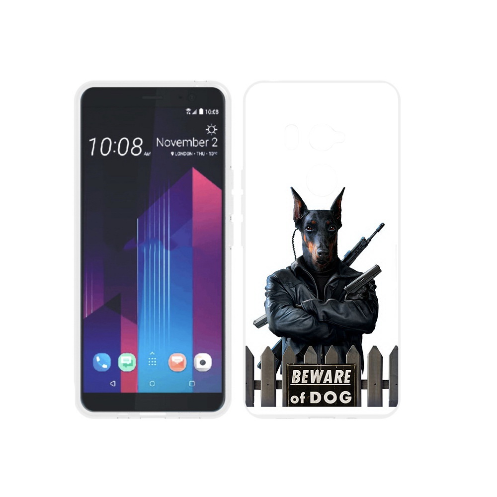 

Чехол MyPads Tocco для HTC U11 EYEs доберман, Прозрачный, Tocco