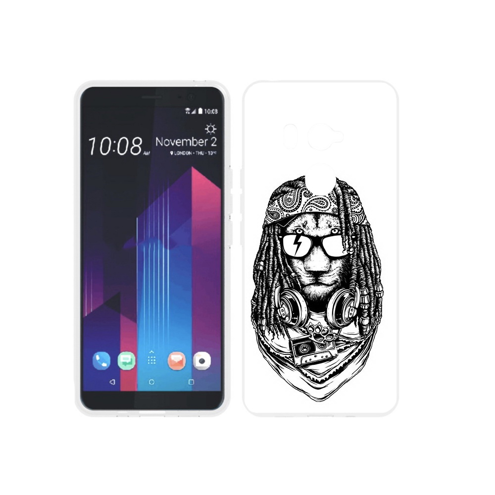 

Чехол MyPads Tocco для HTC U11 EYEs дреды льва, Прозрачный, Tocco