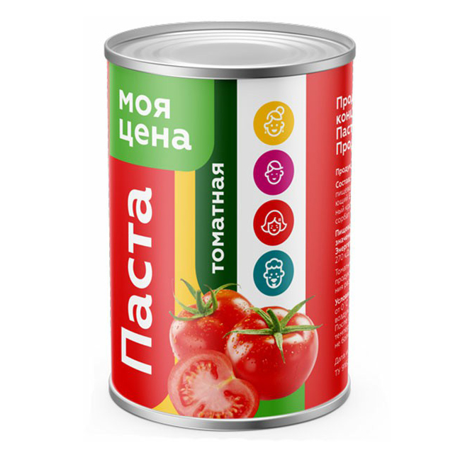 

Томатная паста Моя цена 380 г