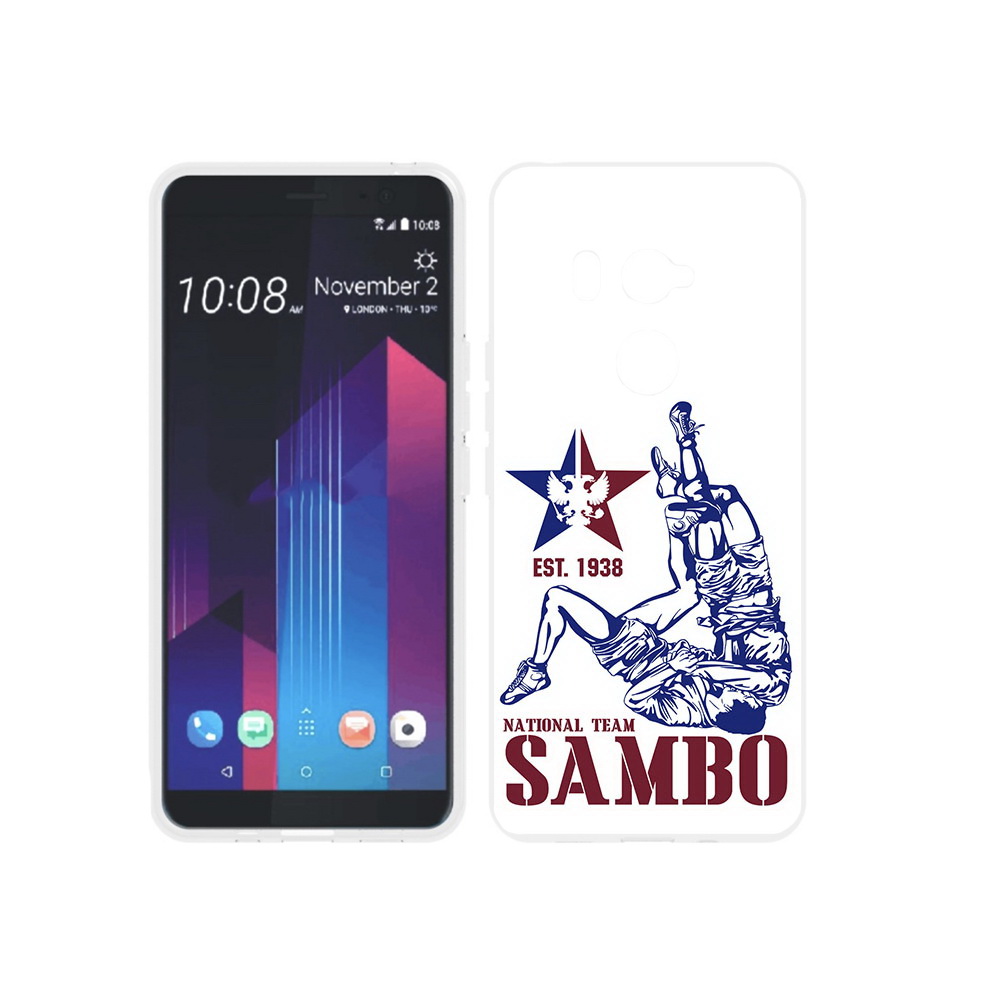 

Чехол MyPads Tocco для HTC U11 EYEs единоборства самбо, Прозрачный, Tocco
