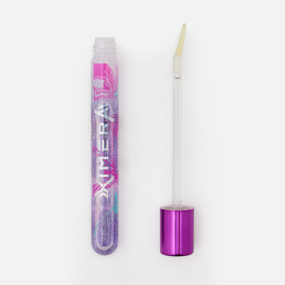 Масло для губ INFLUENCE BEAUTY Ximera двухфазное, увлажняющее, тон 02 фиолетовый, 6 мл influence beauty хайлайтер solar с сияющими частицами