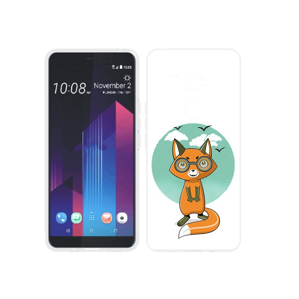 

Чехол MyPads Tocco для HTC U11 EYEs задумчивая лиса, Прозрачный, Tocco