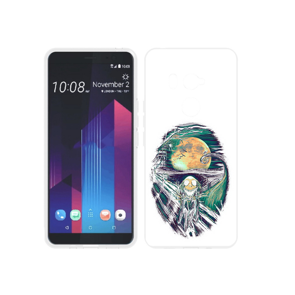 

Чехол MyPads Tocco для HTC U11 EYEs зубастое существо абстракция, Прозрачный, Tocco