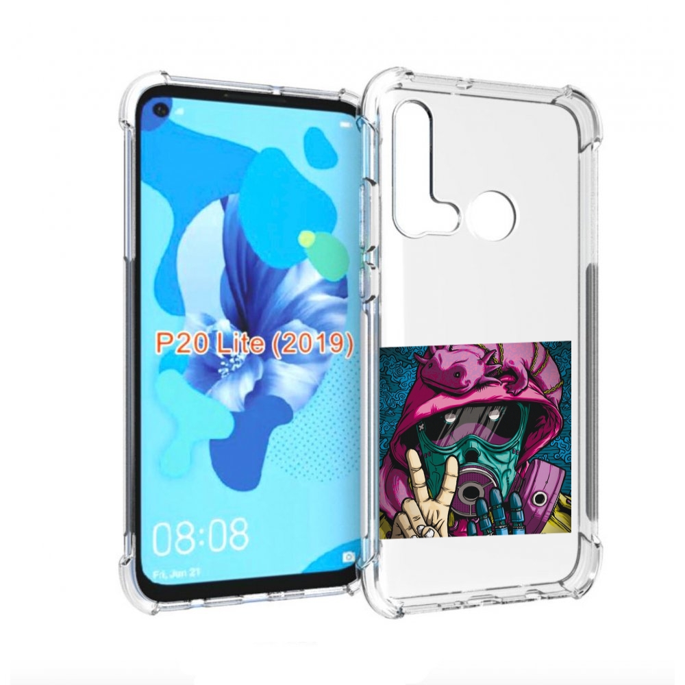 

Чехол бампер MyPads Всем-мир для Huawei P20 Lite (2019), Прозрачный, Tocco
