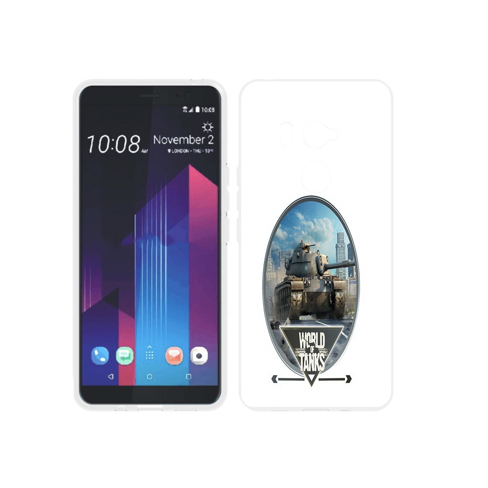 

Чехол MyPads Tocco для HTC U11 EYEs игра с танками, Прозрачный, Tocco