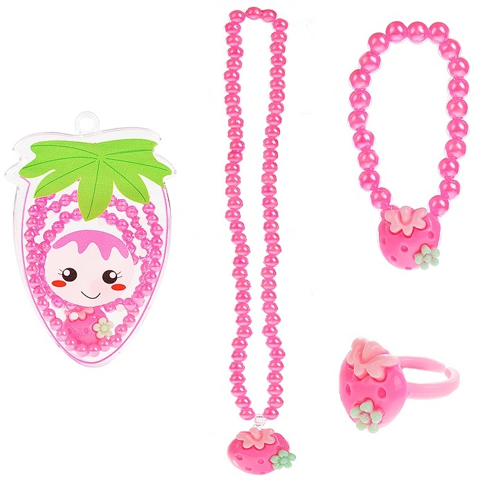 

Oubaoloon Клубника, 4 предметов, в пакете, Клубника, 4 предметов, в пакете