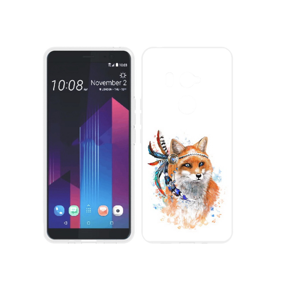 

Чехол MyPads Tocco для HTC U11 EYEs инду лиса, Прозрачный, Tocco
