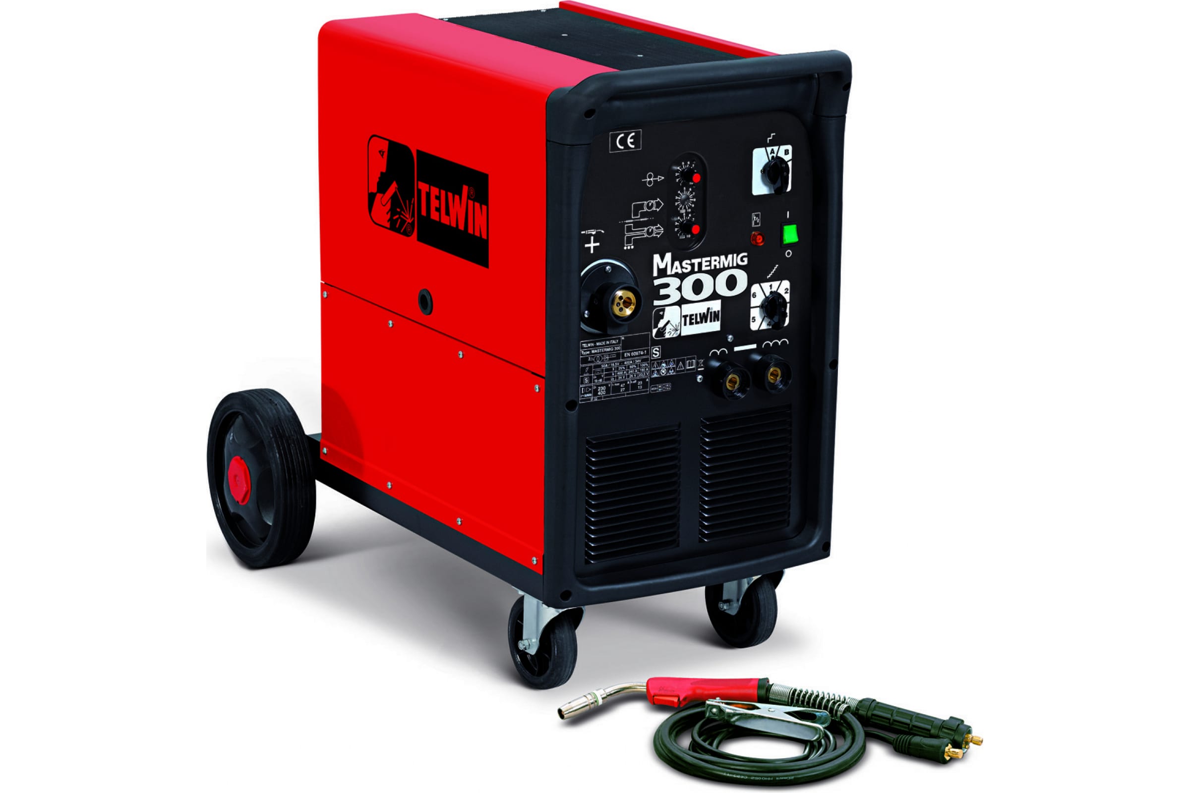 

Сварочный полуавтомат MASTERMIG 300 230/400V TELWIN, MASTERMIG 300 230-400 V