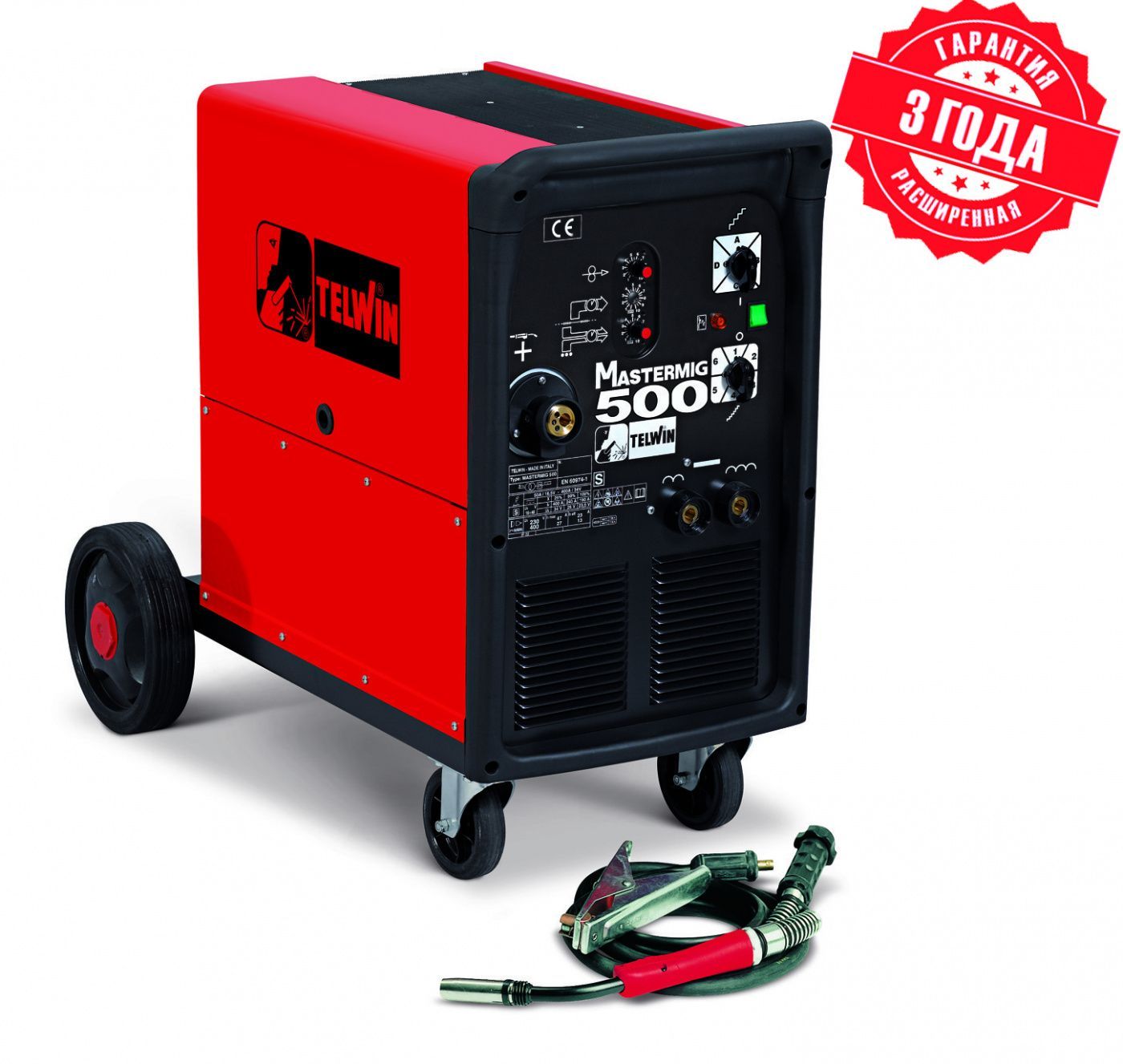 

Сварочный полуавтомат MASTERMIG 500 230/400V TELWIN, 827007