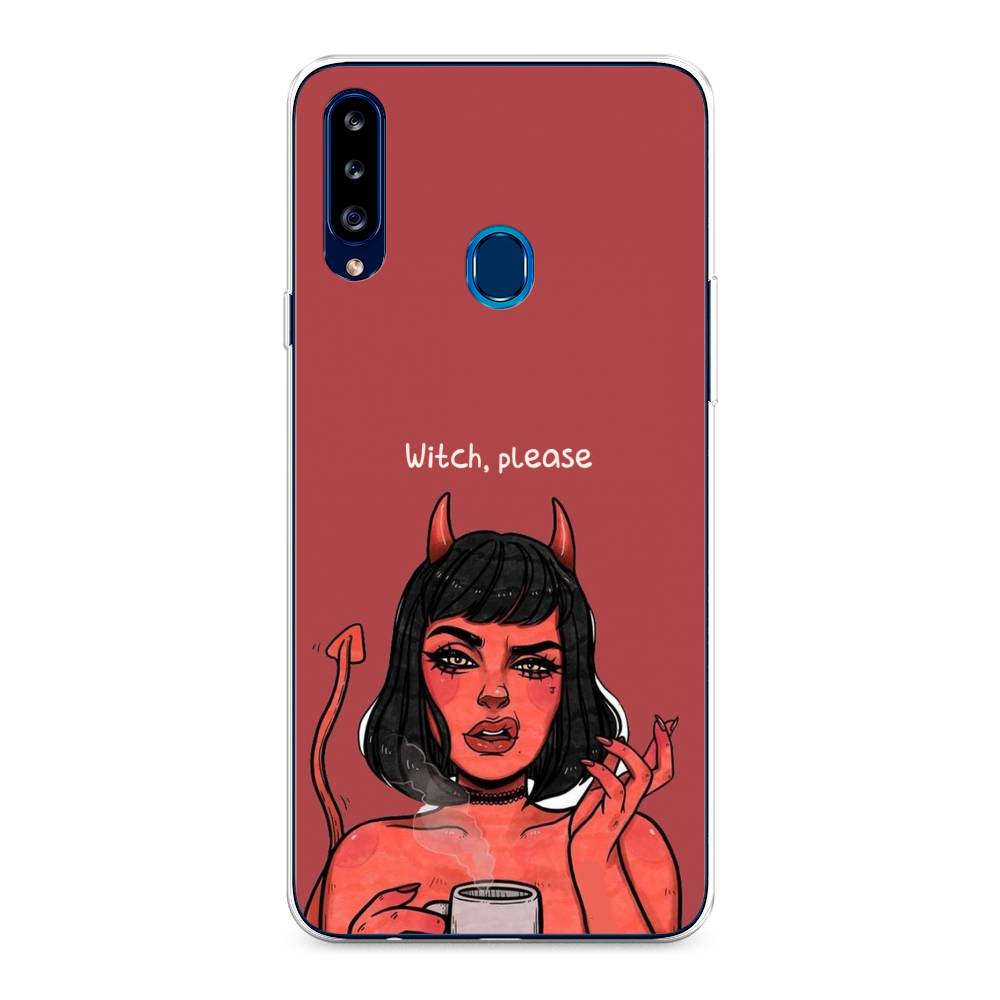 

Чехол Awog на Samsung Galaxy A20s / Самсунг A20s "Evil Girl", Разноцветный, 2100850-6