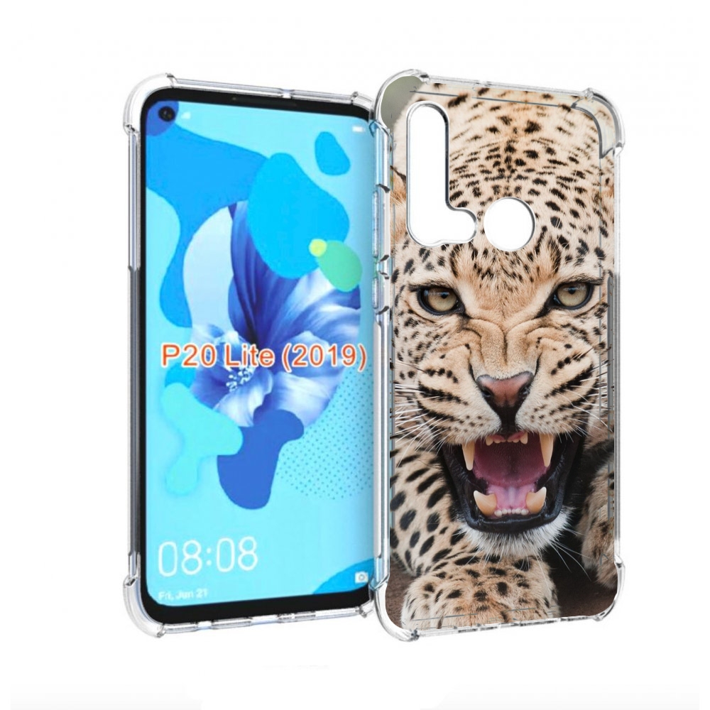 

Чехол бампер MyPads Гепард-красивый мужской для Huawei P20 Lite, Прозрачный, Tocco