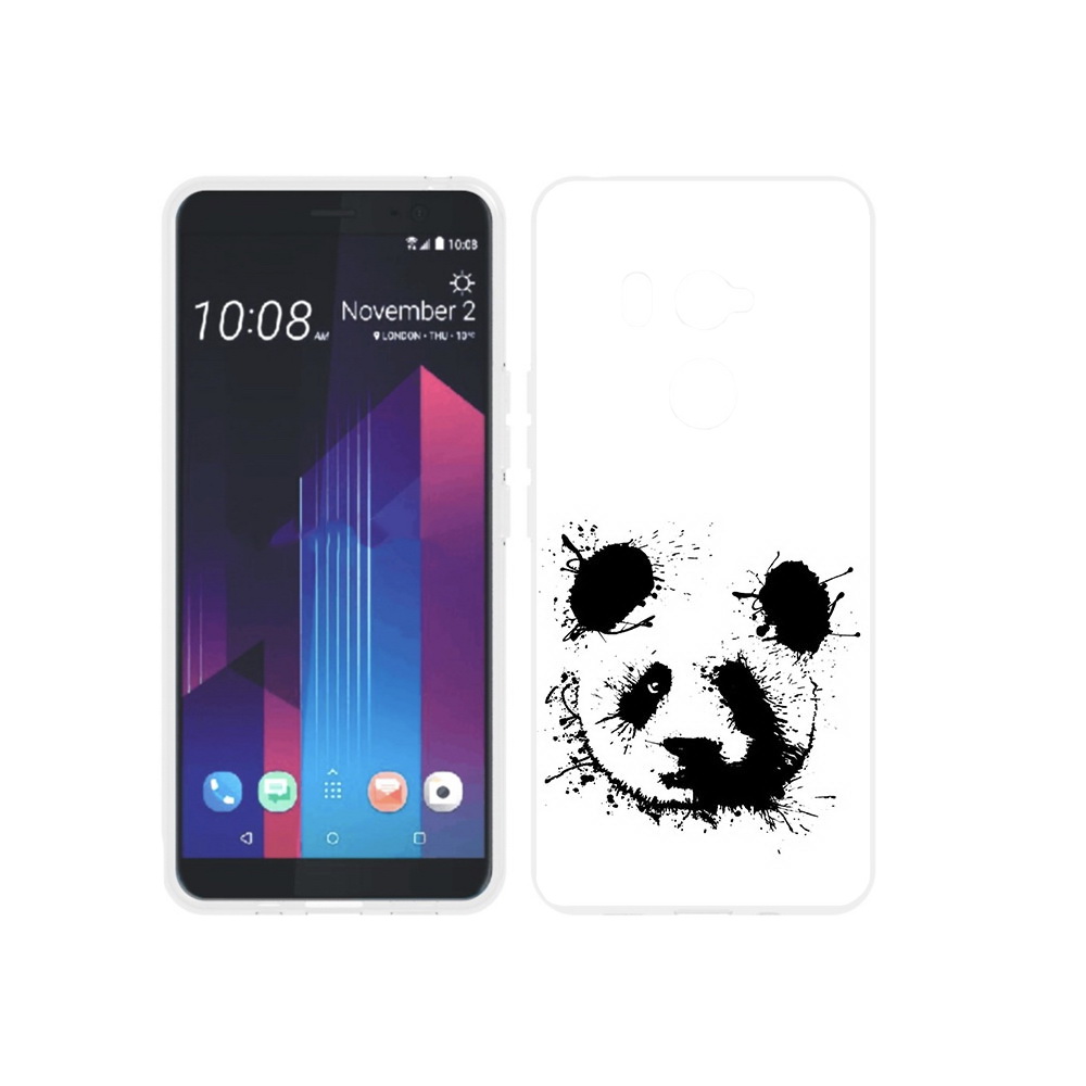 

Чехол MyPads Tocco для HTC U11 EYEs клякса-панда, Прозрачный, Tocco