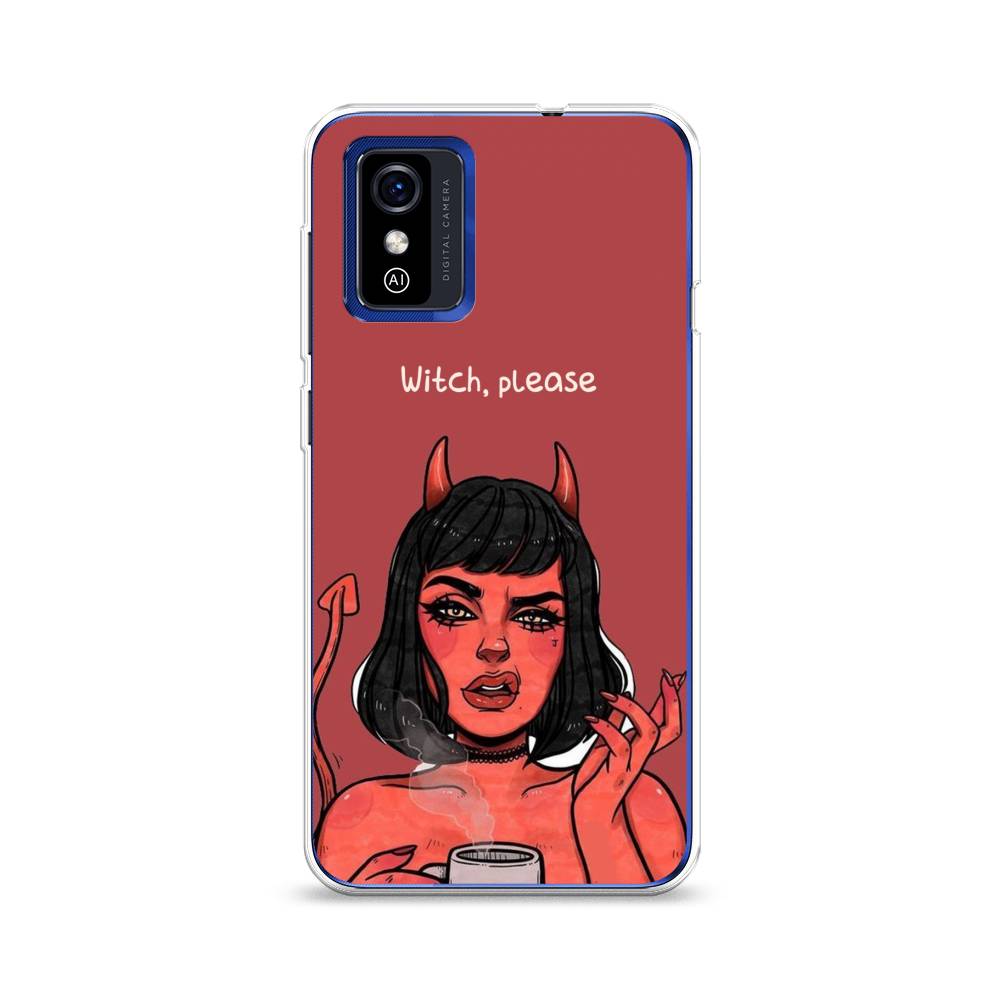 

Чехол Awog на ZTE Blade L9 / ЗТЕ Блэйд L9 "Evil Girl", Разноцветный, 135250-6