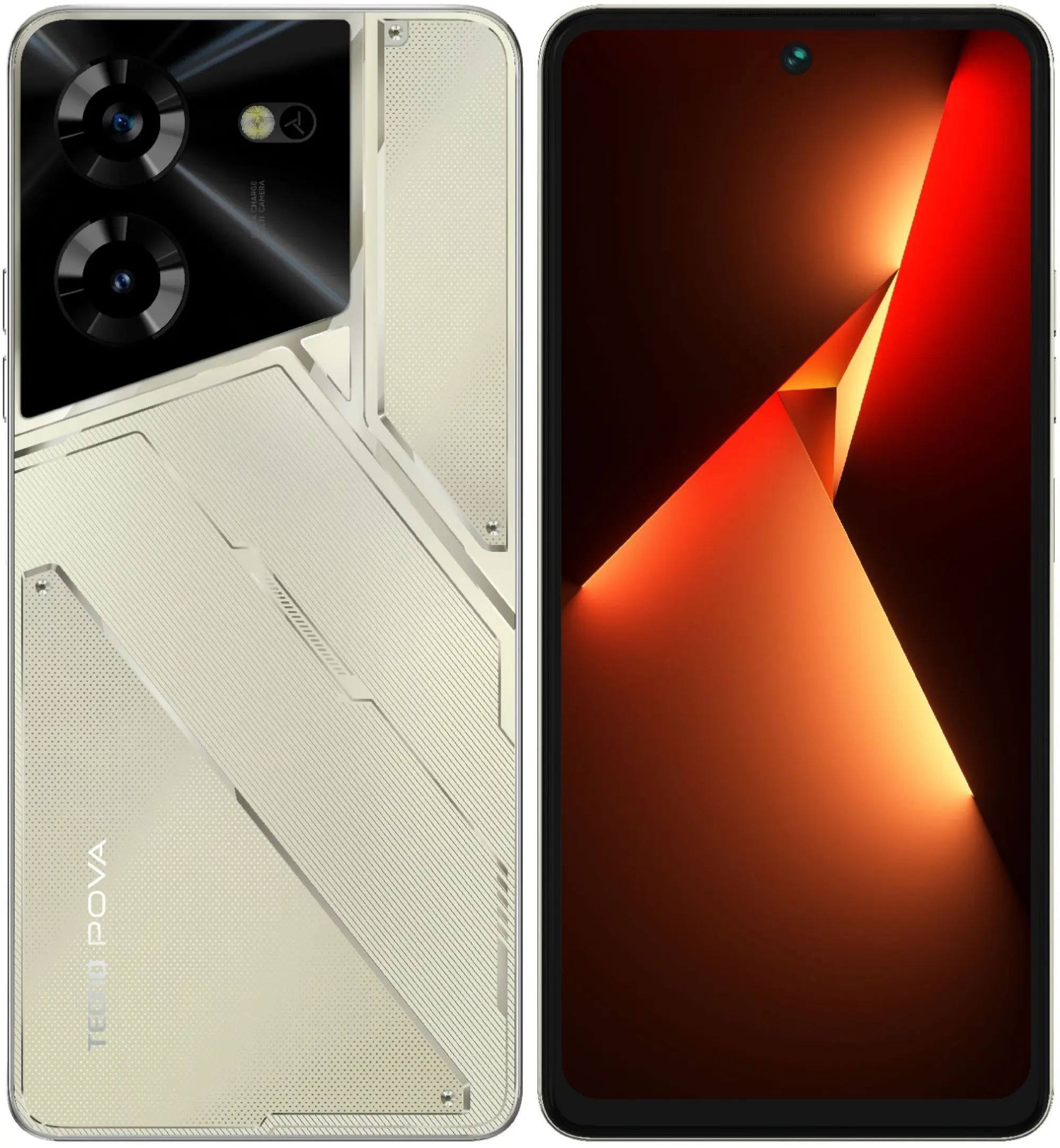 

Смартфон Tecno POVA 5 8/256GB Amber Gold (LH7n), POVA 5