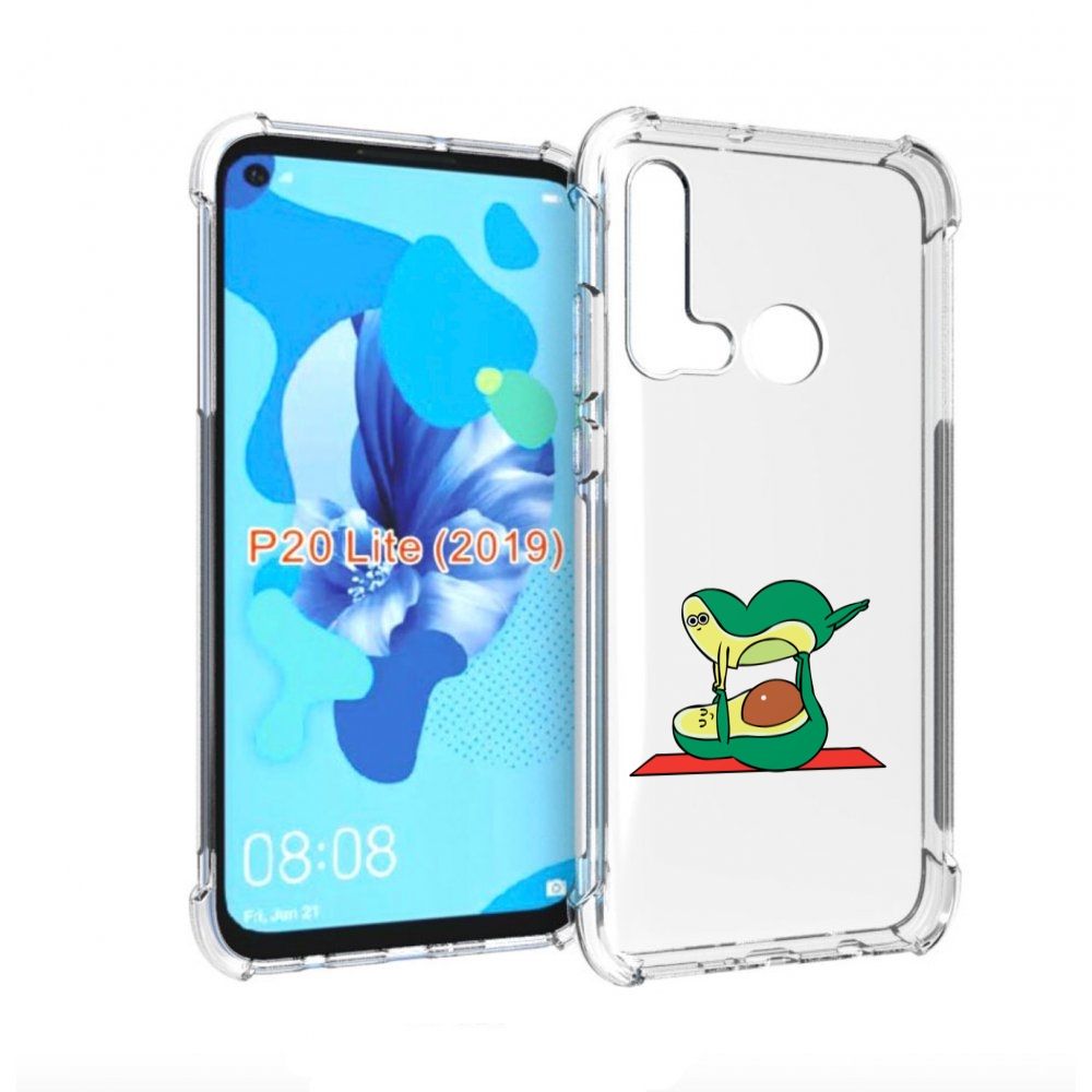 

Чехол бампер MyPads Две-половинки для Huawei P20 Lite (2019), Прозрачный, Tocco