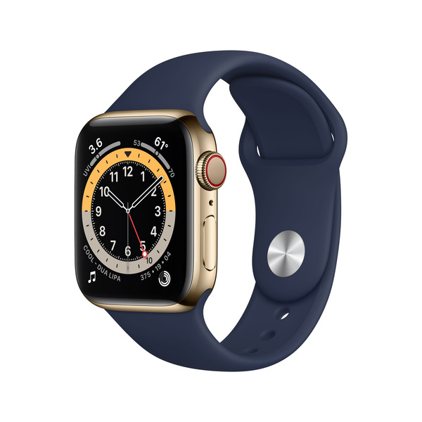 Умные часы Apple Watch Series 6 GPS + Cellular 40mm Gold Stainless Steel Case