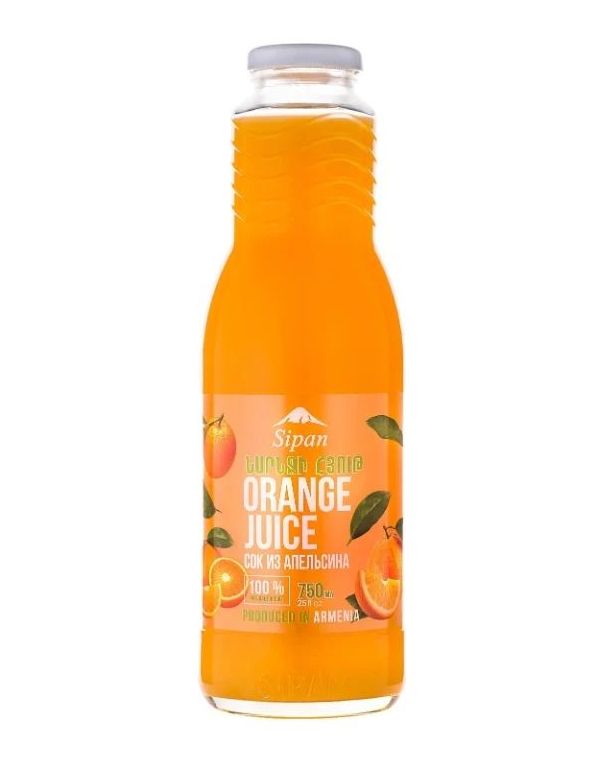 Сок Sipan апельсиновый 0,75 л