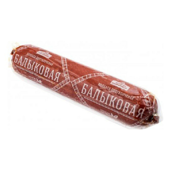 

Колбаса полукопченая Брянский мясокомбинат Балыковая мини +-600 г