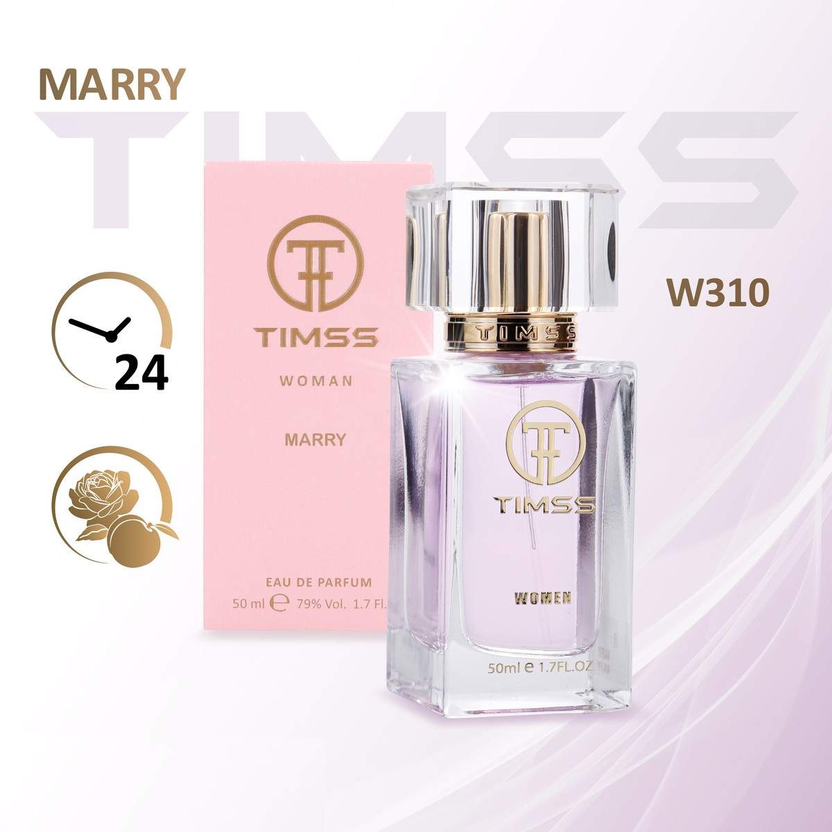 Духи женские TIMSS MARRY по мотивам Marry Me (Lanvin) 50 мл