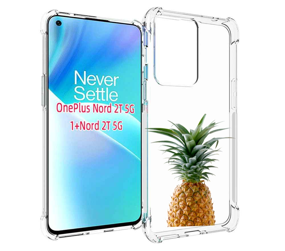 

Чехол MyPads ананас для OnePlus Nord 2T, Прозрачный, Tocco