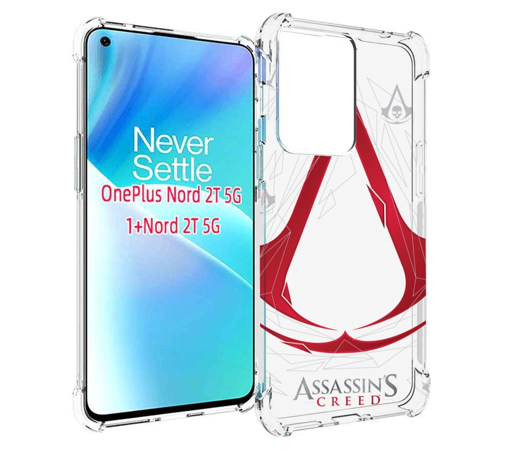 

Чехол MyPads ассасин-крид-знак для OnePlus Nord 2T, Прозрачный, Tocco