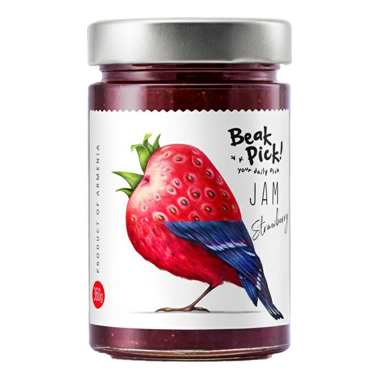 

Джем Beak Pick из клубники 360 г