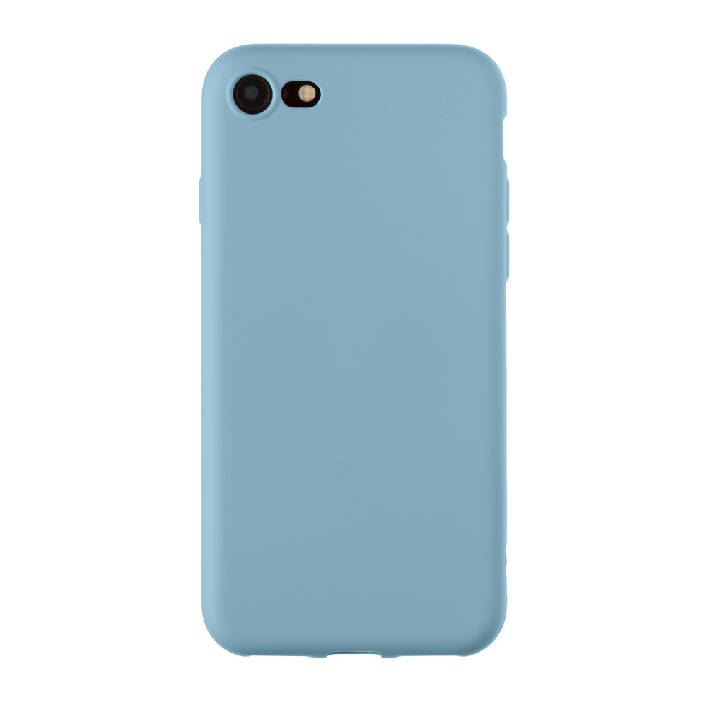 

Чехол для Apple iPhone SE (2020)/7/8, голубой, Rubber coating, Deppa 900102, 900102