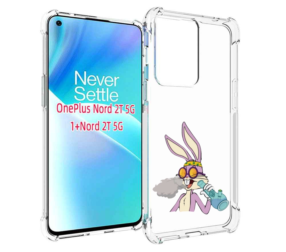 

Чехол MyPads бакс-банни-любитель-подымить для OnePlus Nord 2T, Прозрачный, Tocco