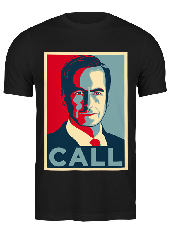 

Футболка мужская Printio Better call saul черная 3XL, Черный, Better call saul