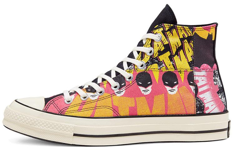 

Кеды унисекс Converse Batman 80th Anniversary 1970s High Top DC розовые 39 EU, Розовый, Batman 80th Anniversary x Converse 1970s High Top DC