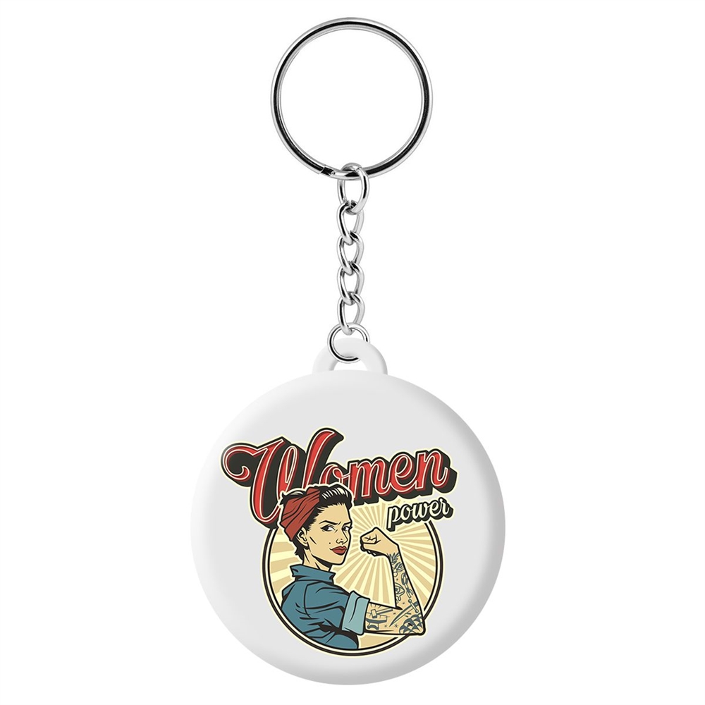 

Брелок унисекс Krutoff Women Power разноцветный, Women Power