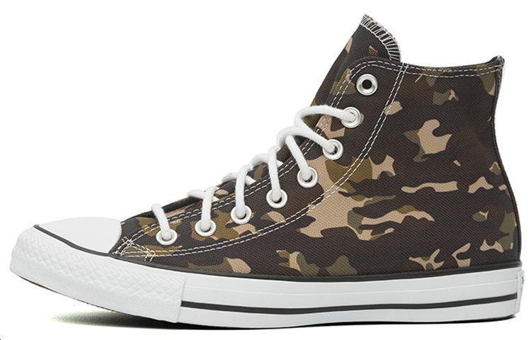 

Кеды унисекс Converse All Star CTAS HI коричневые 36 EU, Коричневый, All Star CTAS HI