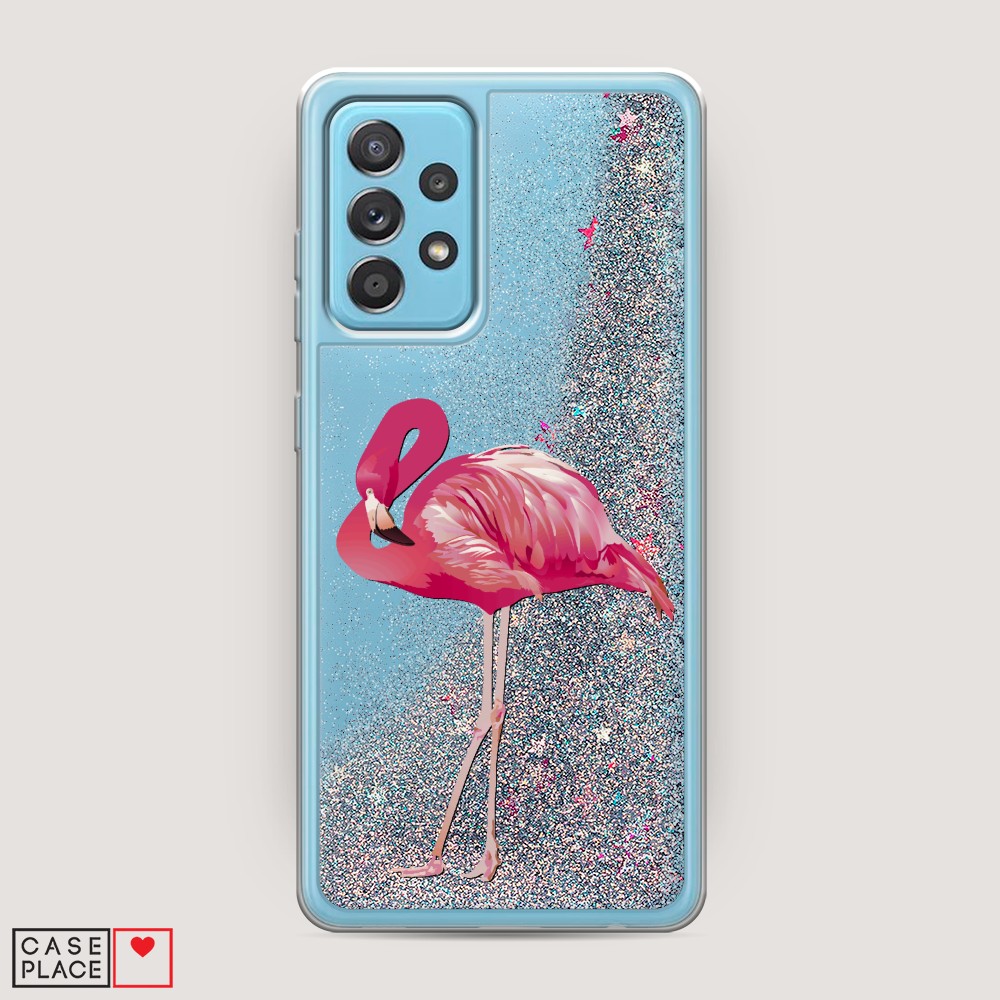 

Чехол Awog на Samsung Galaxy A52s / Самсунг A52s "Застенчивый фламинго", Разноцветный, 2106591-1