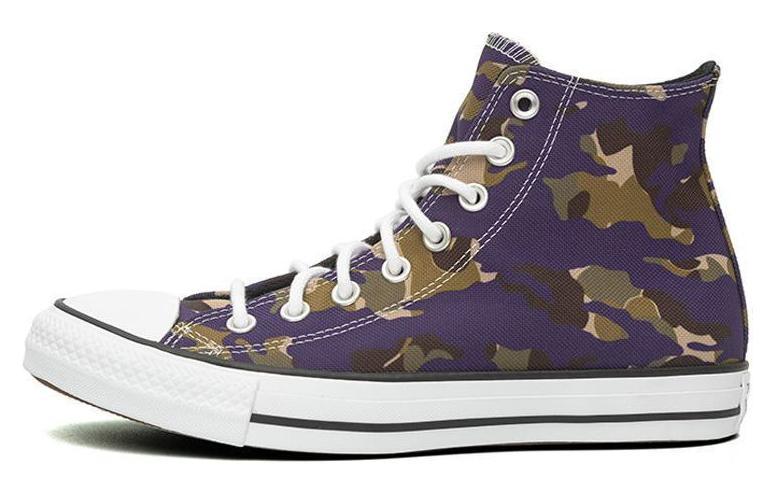

Кеды унисекс Converse All Star Chunk Taylor Hi Allover Camo фиолетовые 38 EU, Фиолетовый, All Star Chunk Taylor Hi Allover Camo