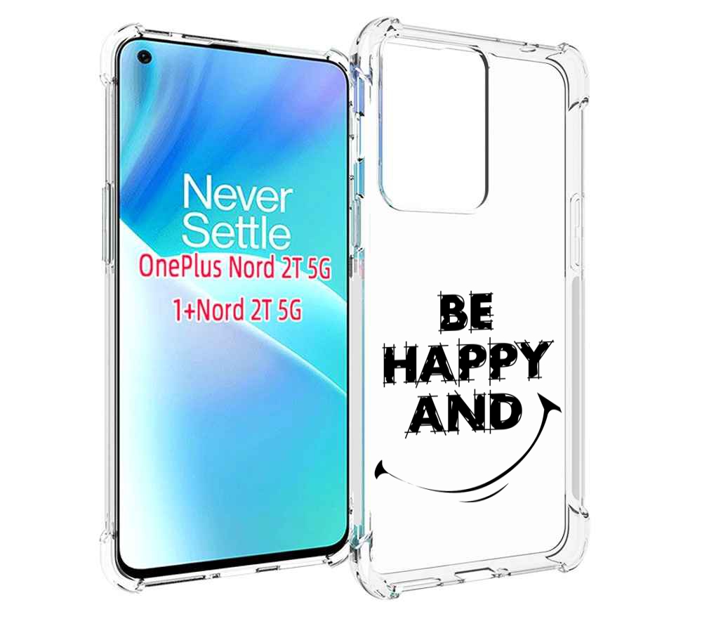 

Чехол MyPads будь-счастливым для OnePlus Nord 2T, Прозрачный, Tocco