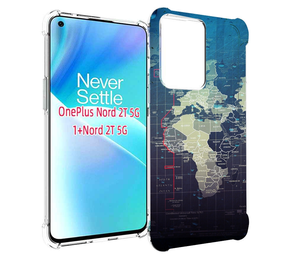

Чехол MyPads бункер-анклава для OnePlus Nord 2T, Прозрачный, Tocco