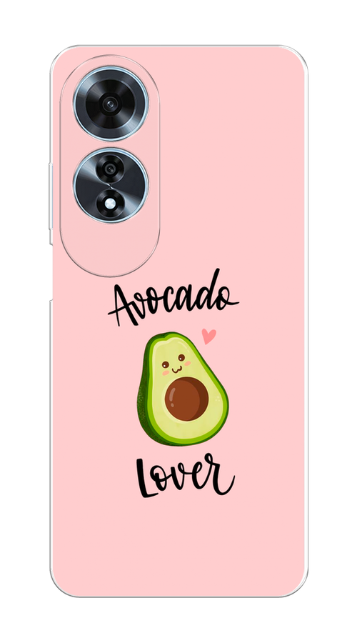 

Чехол на Oppo A60 "Avocado lover", Розовый;зеленый, 2516950-1