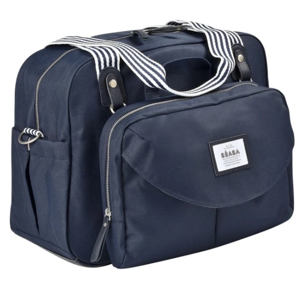

Сумка для мамы Beaba Sac a langer Geneve Marine Stripe, 940247, 940247