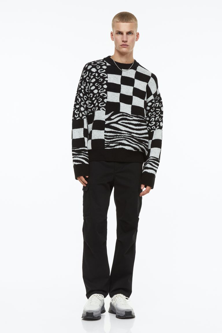 

Брюки мужские H&M 1038427001 черные 2XL (доставка из-за рубежа), 1038427001