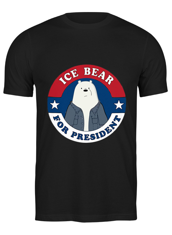 

Футболка мужская Printio Ice bear черная XL, Черный, Ice bear