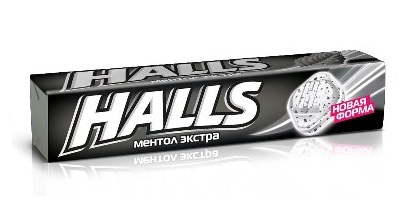 

Леденцы Halls Ментол экстра 73,5 г