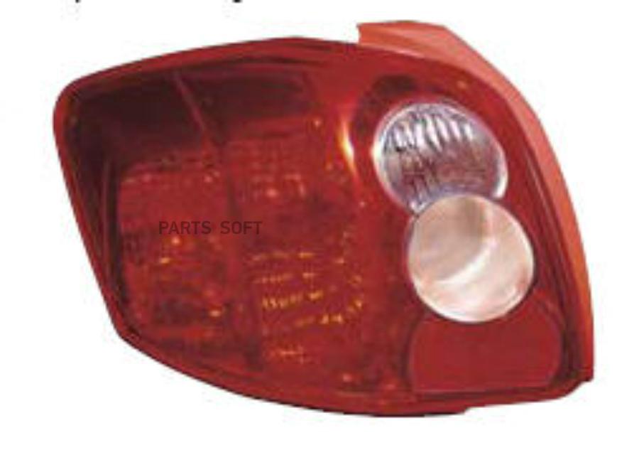 

Фонарь задний лев TOYOTA: COROLLA, AURIS 07-, 3D/5D, KOITO-TYPE