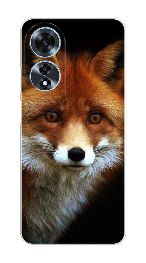 

Чехол на Oppo A60 "Лиса 2", Оранжевый;черный;серый, 2516950-1